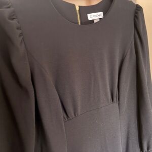 Calvin Klein Black Dress - Elegant or Work
